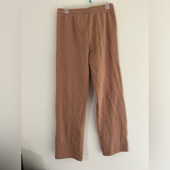 Victoria's Secret Pink Dog Ivy Fleece FullZip Hoodie Campus Pant Set Toffee Sz M - Picture 8 of 16